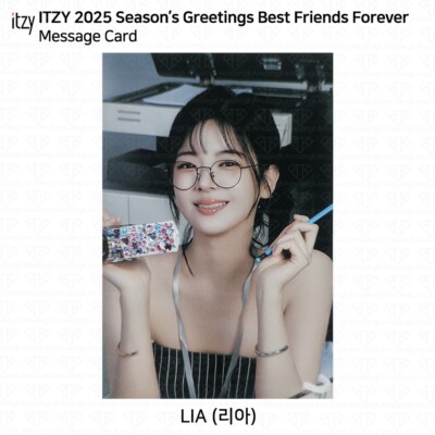 ITZY 2025 Season's Greetings Best Friends Forever Photocard ID