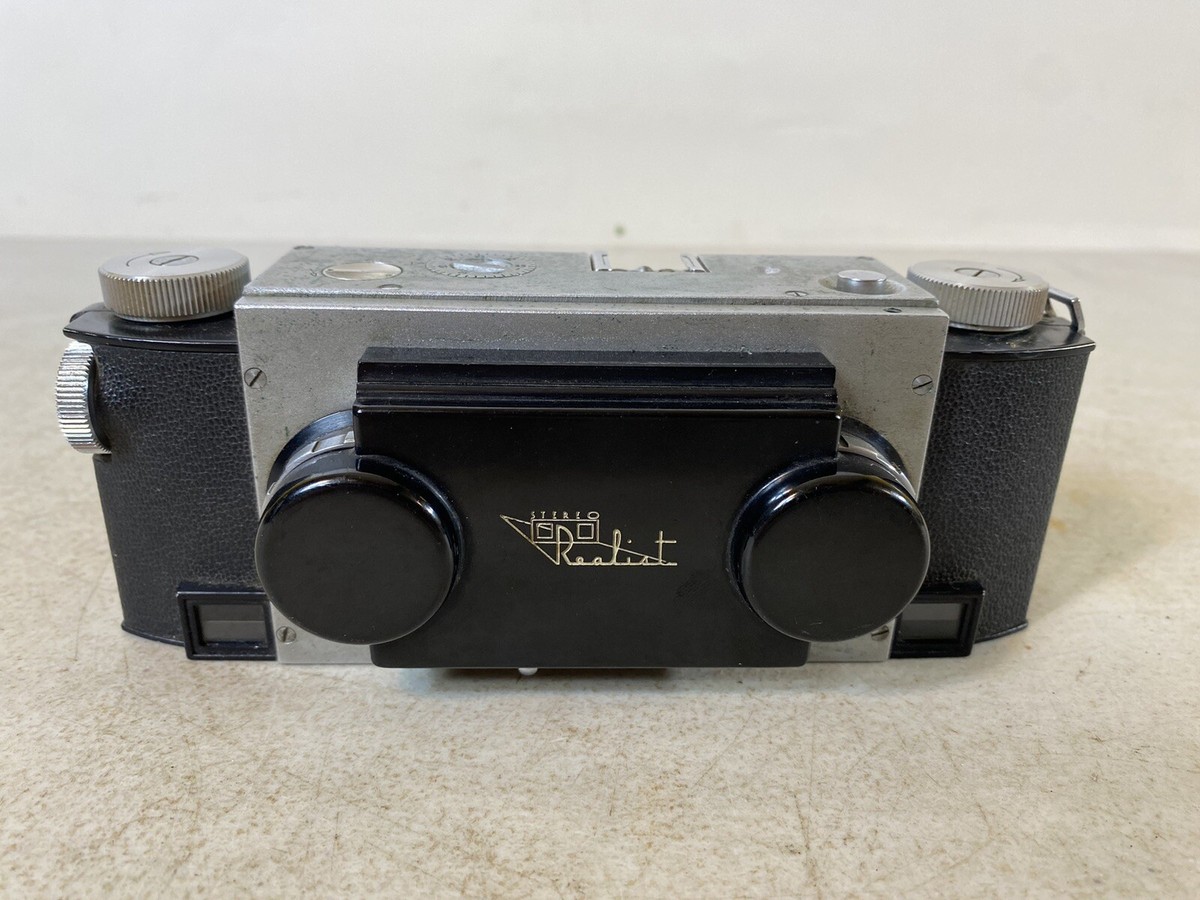 David White Co. A76442 stereo realist 3D Vintage Film Camera 2C29