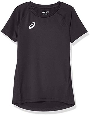 ASICS Kids' Youth Stock Compression 1/2 Sleeve Team Steel Grey Size Small