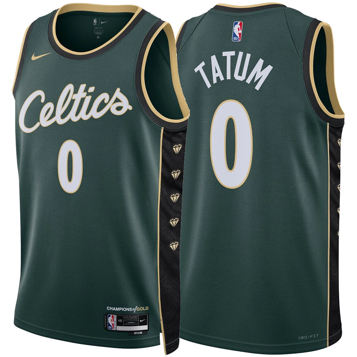 Nike Jayson Tatum #0 Boston Celtics 22-2023 NBA City Edition