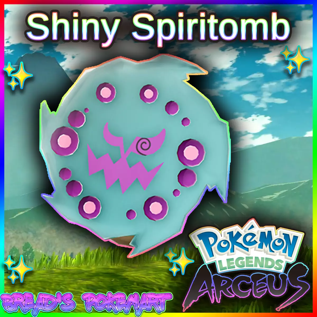 Can you get shiny Spiritomb in Pokemon Arceus?