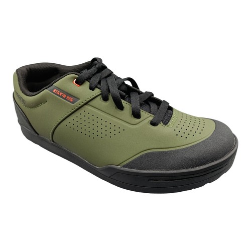 Shimano GR5 SH-GR5 All Mountain Size 41 Flat Pedal MTB Enduro Bike Shoes Olive - 第 5/12 張圖片
