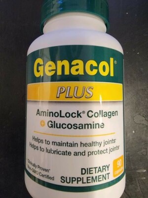 Genacol Plus Aminolock Collagen Supplement Complex, 90 Capsules