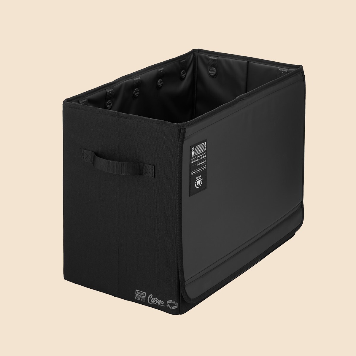 cargo-container twin trash box ブラック CARGO CONTAINER Twin Trash Box 58L Camping Travel Foldable +