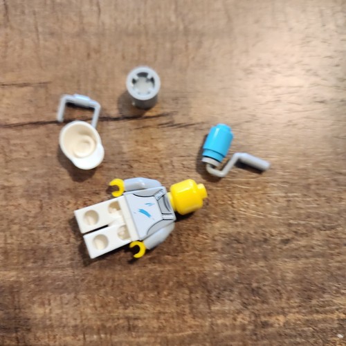 LEGO Decorator minifigure CMF Series 10 71001 mini figure Painter #1 - Picture 2 of 2