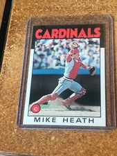 1986 Topps Traded Baseball # 46T Mike Heath