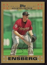 2007 Topps Gold #172 Morgan Ensberg #'d/2007