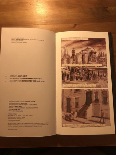 Sidney Bechet - BD Jazz CD & 16 Page Comic Book - Julie Faulques - 2004 - Foto 5 di 12