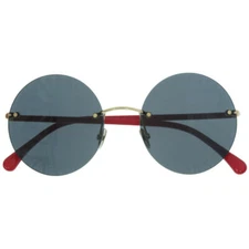 CHANEL Round Sunglasses Eye Wear Gold Pharrell Williams. Made in Italy. 71318.