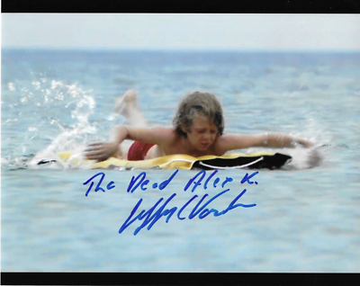 JEFFREY VOORHEES * signed 8x10 photo * JAWS * PROOF * 8 | eBay