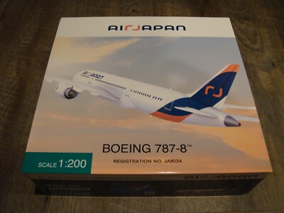1/200 Ever Rise Official Air Japan Boeing 787-8 JA803A NQ20203
