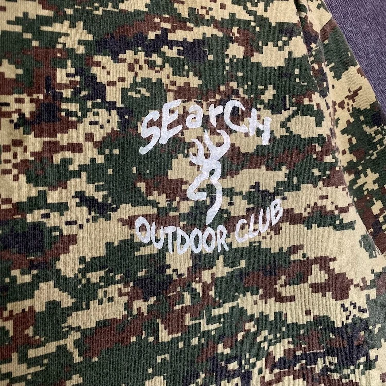 Code V Tshirt Men's Medium Green Camouflage Outdoor Casual Hunt Sport - Image 3 of 4