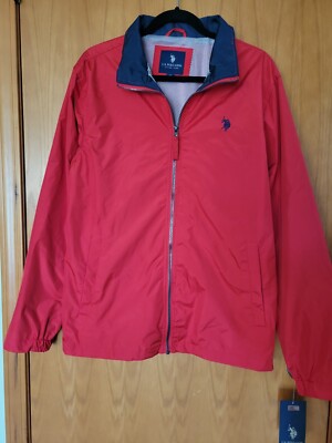 US POLO AASN Red Jacket Style 109426P2 New With Tags