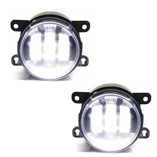 2PCS LED Fog Lights Clear For Honda Civic 2016-21 Driver & Passenger Side LH RH - Picture 2 of 5