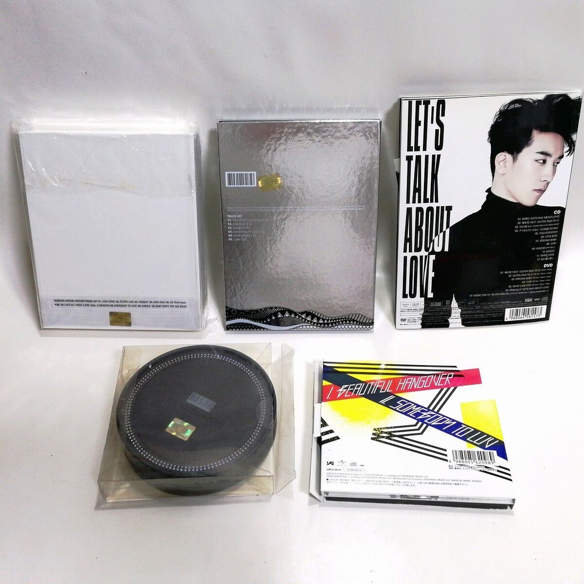 CD BIGBANG Korea Japan Album Set Special 4th Mini V SOL with CD BIGBANG Korea Japan Album Set Special 4th Mini V SOL with