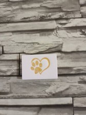 Heart With Dog Paw soap stamp
