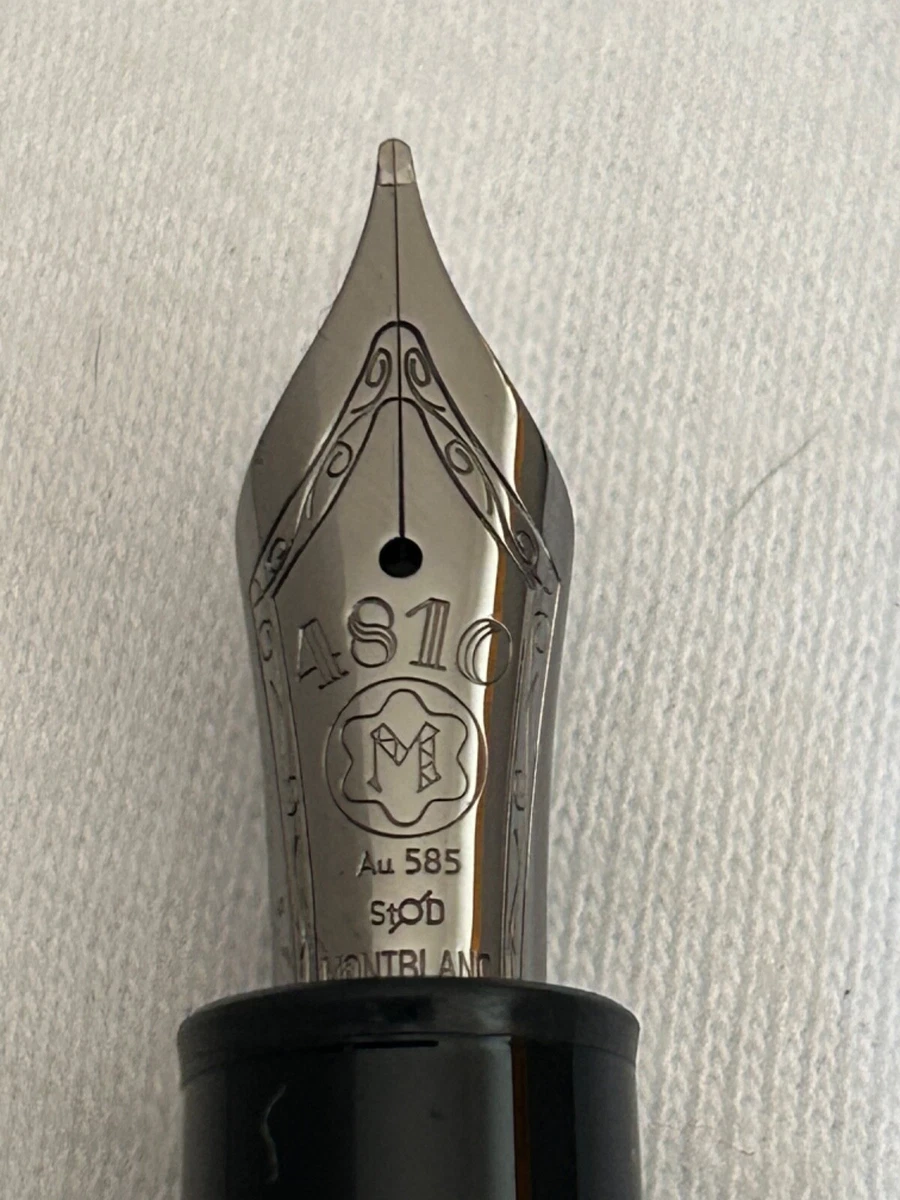 Montblanc Meisterstuck LeGrand Ultra Black Fountain Pen M Nib