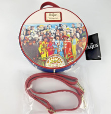 Loungefly Backpack Womens Small The Beatles Sgt Peppers Drum Convertible Bag