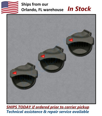  3-Pack Keycaps for Magnetek  Transmitter Start Power On Flex button #0-PWK-01