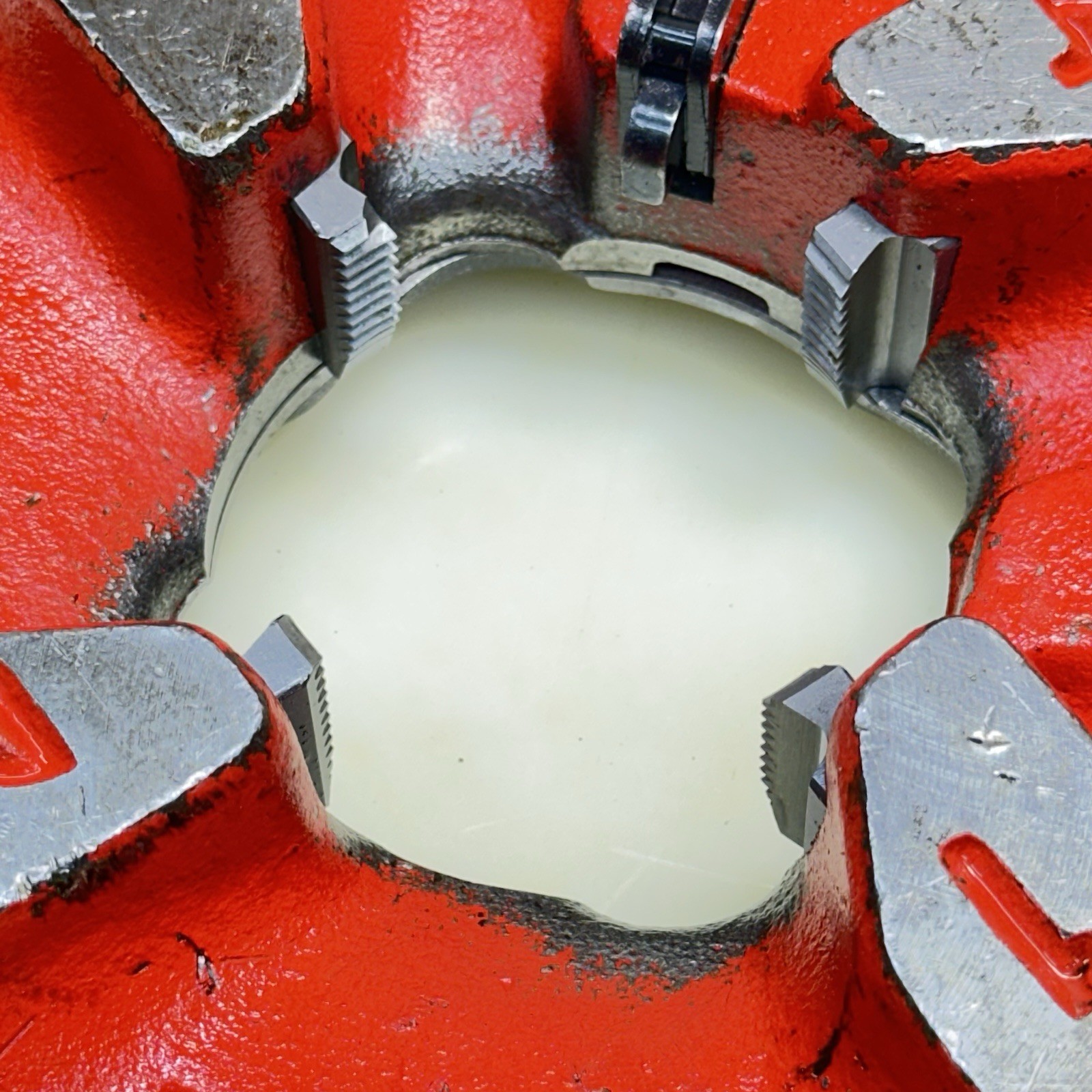 Ridgid 711 Pipe Threader Threading Die Head for 1224 1”- 2” Cap. Nice #7