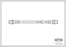 Flexible de frein Peugeot 504