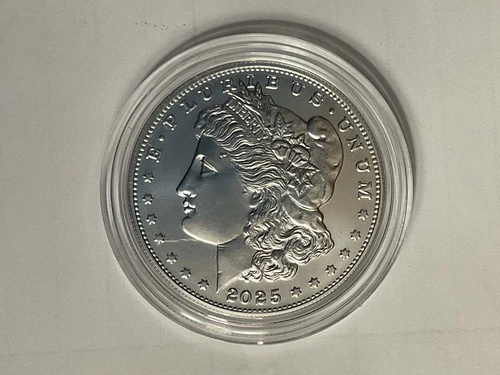 2025 P Morgan Uncirculated Silver Dollar from US Mint