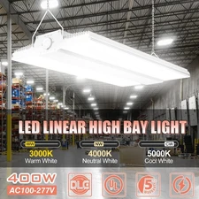 LED Linear High Bay Light Wattage Selectable 400W/320W/240W CCT TUNABLE 3/4/5K