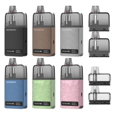 Vaporesso Eco Nano Plus Pod Kit 10ml 1400mAh E-Zigarette Vape oder 2er Pack Pods