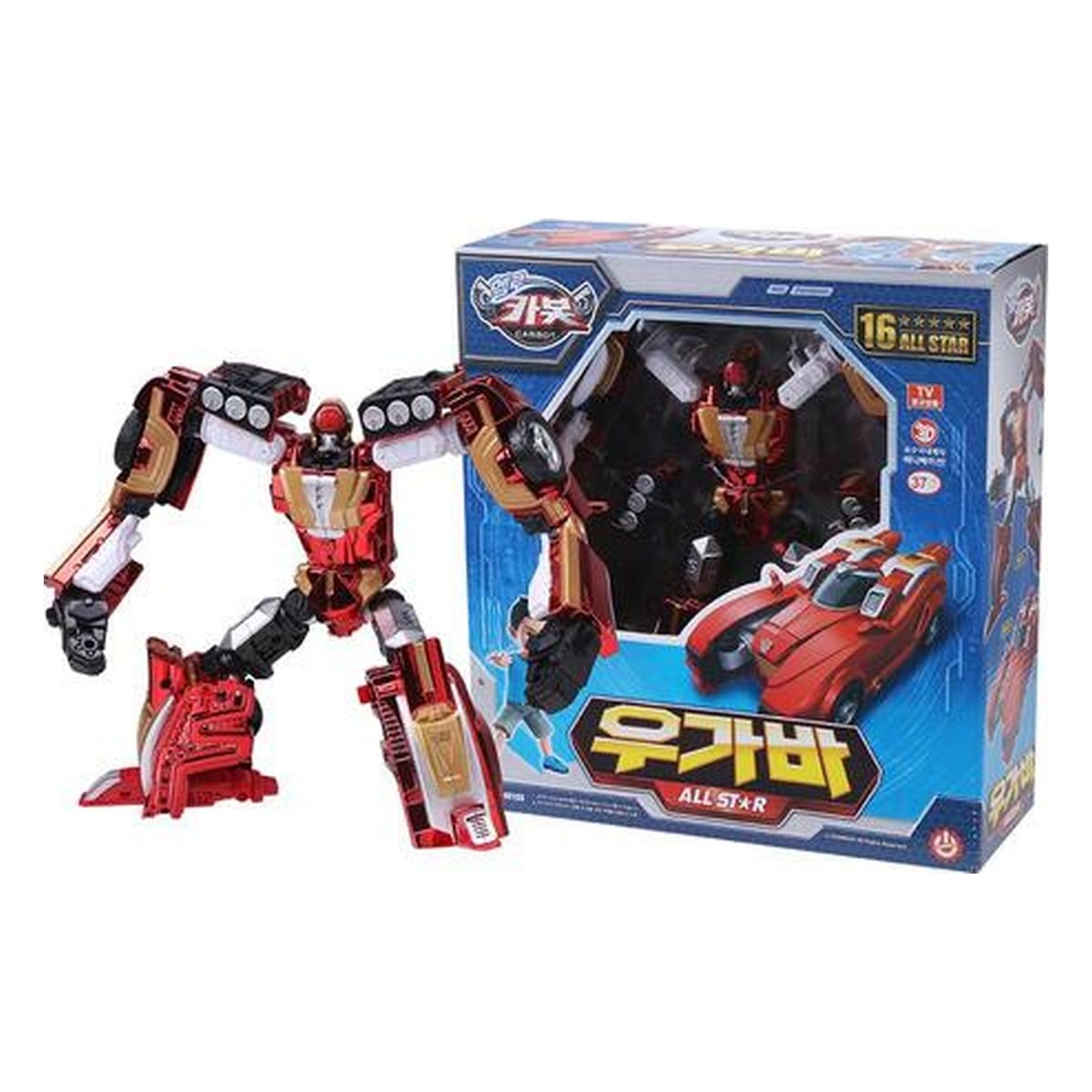 Hello Carbot Ugaba All Star Action Figure Kids Gift Korea Official Authentic New