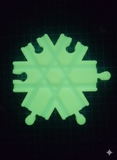 6 Way Glow In The Dark 3D Crossing Train Track Brio Ikea Lillabo Bigjigs