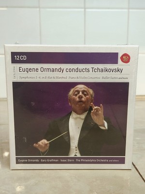 Eugene Ormandy Conducts Tchaikovsky 12 CD Box Set, Oct. 2013 RCA Red (Sealed)