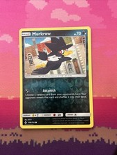Pokemon Card Murkrow Unbroken Bonds Reverse Holo 108/214 Near Mint