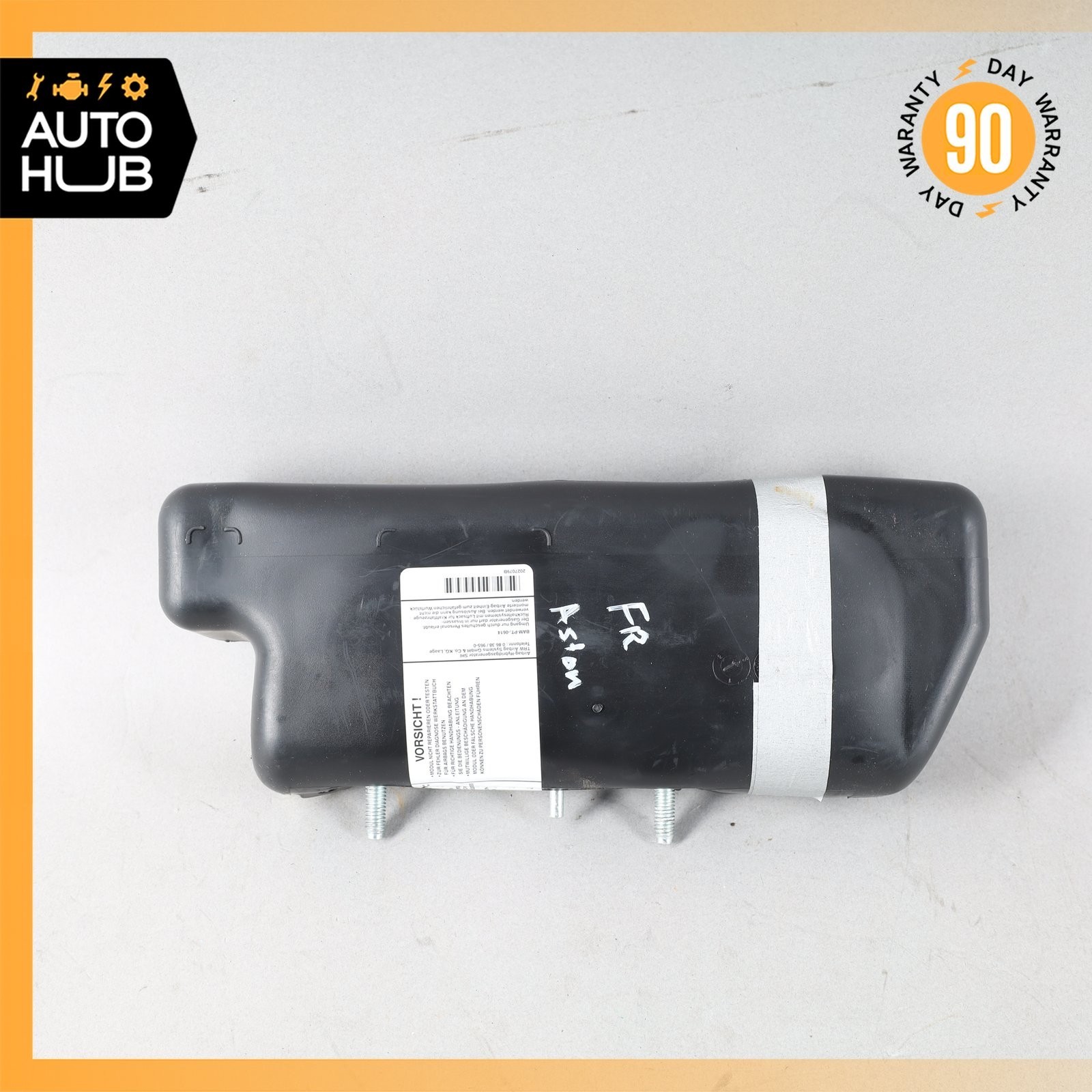 07-17 Aston Martin DB9 DBS Vantage Right Seat Airbag Air Bag 6W83611D11AC OEM