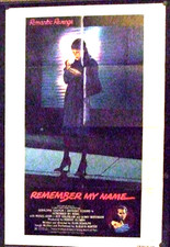 REMEMBER MY NAME ... 1978 thriller - Geraldine Chaplin Anthony Perkins