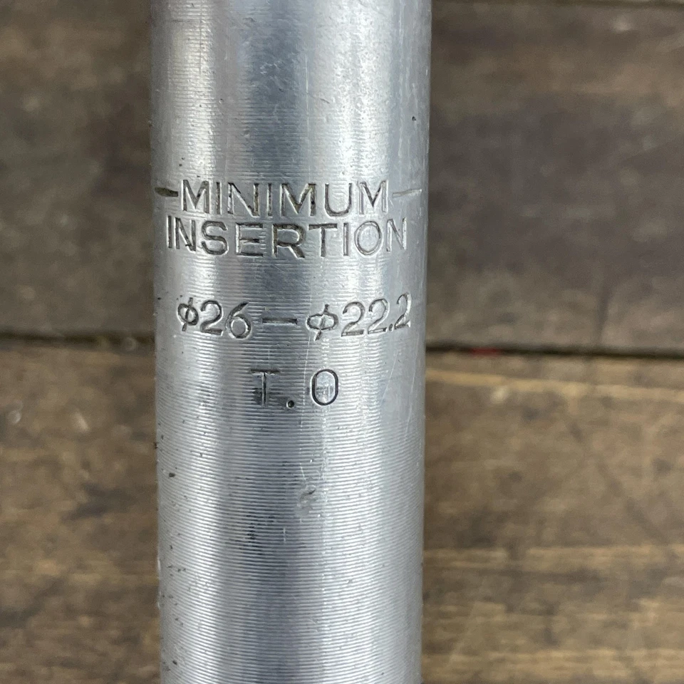 Vintage Specialized Quill Stem 22.2mm 26.0 26 mm RIser Dirt Drop Alloy GRavel - Image 3 of 4