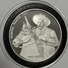Pancho Villa Proof Coin Mad Mules Mintage 200 ~ 1 Troy Oz .999 Fine Silver Round