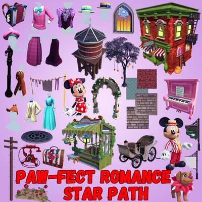 Disney Dreamlight Valley - Paw-Fect Romance Starpath Collection