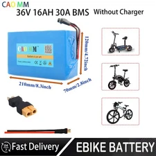 36V 16Ah li-ion ebike Battery For 200W-1000W Electric Bicycle Bike Scooter 30A