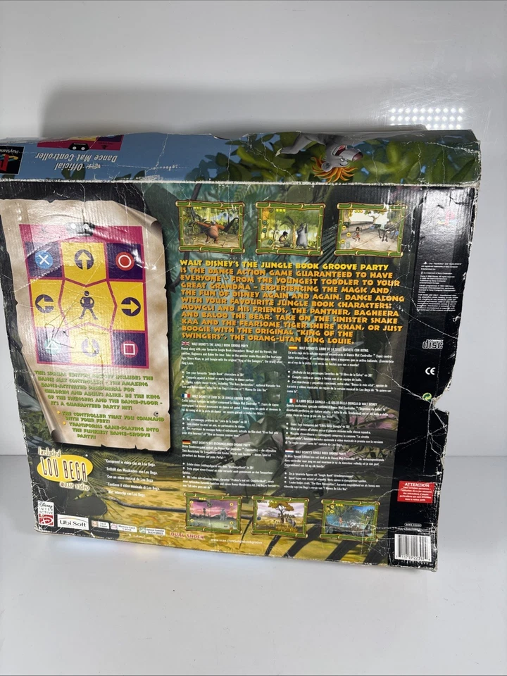 Jungle Book Groove Party Game Dance Mat Controller playstation 1 - Image 4 of 4