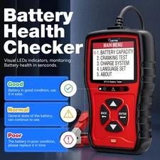 Battery Load Tester Battery Analyzer 12V 24V Car Truck Mechanics Repair BT310 