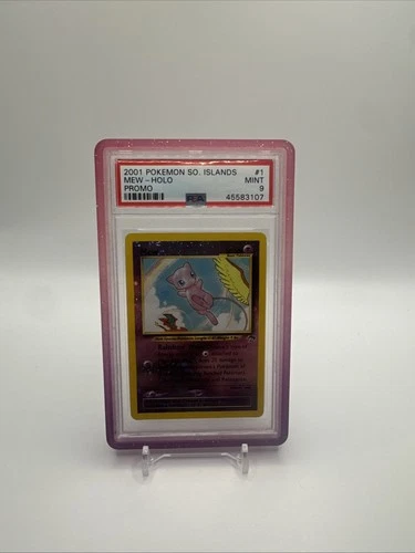 2001 POKEMON SOUTHERN ISLANDS PROMO #1 MEW-HOLO PSA 9