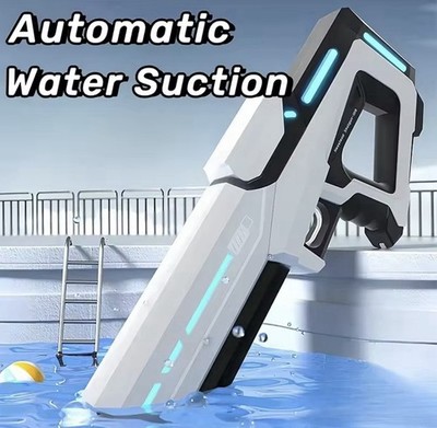 Electric Water Gun Battle Blaster Squirt Gun Shoots Over 30 Feet