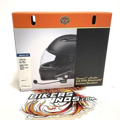 NEW Genuine Harley Boom Audio 20S EVO Bluetooth Wireles Helmet