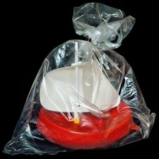 DDR BOOT JOLLE 42 in ROT POTT  SEGELBOOT ORIGINALVERPACKT 1960er SAMMLERSTÜCK