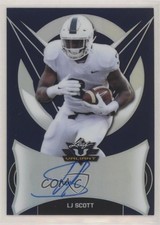 2019 Leaf Valiant Blue 3/25 LJ Scott #BA-LJS Auto no9