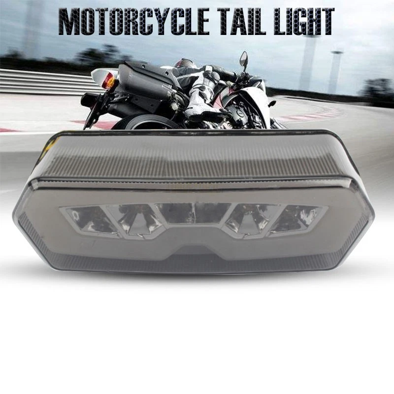 Luz trasera LED señal de giro de freno DRL para motocicleta para Honda CTX700 CB650 Grom 125 Foto 2 de 4