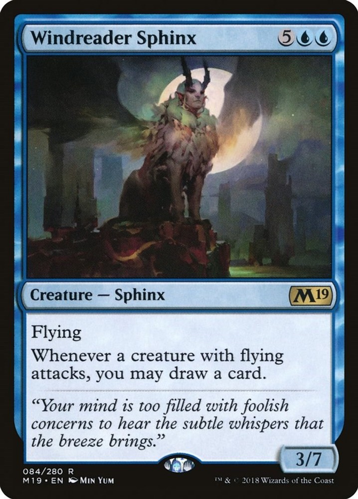 Windreader Sphinx - 84 - LP Core Set 2019 (M19)