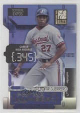 2001 Donruss Elite Prime Numbers Die-Cut /340 Vladimir Guerrero #PN-9C HOF 10pr