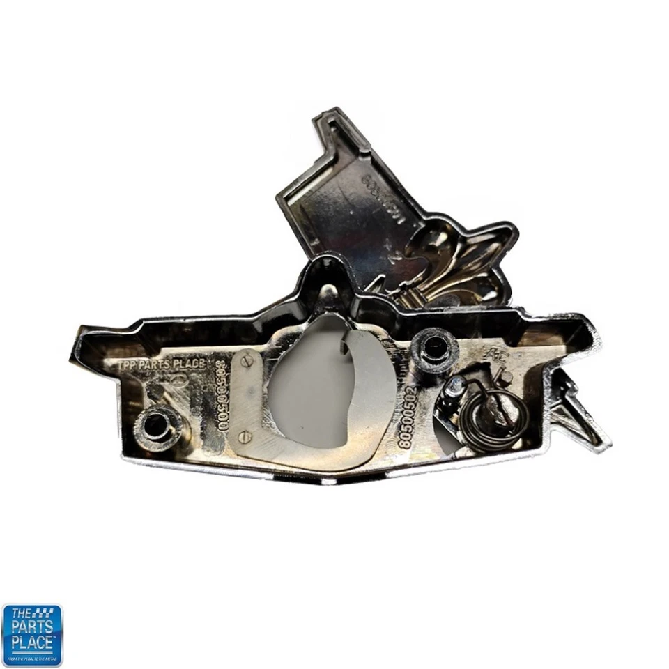 Cubierta de bloqueo de maletero Impala 1977-90 Caprice 1977-85 emblema flor de lis GM 20640496 Foto 3 de 4