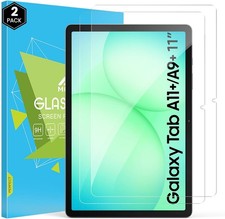 2 Pack Screen Protector for Samsung Galaxy Tab A11 Plus 11 Inch, 9H Hardness